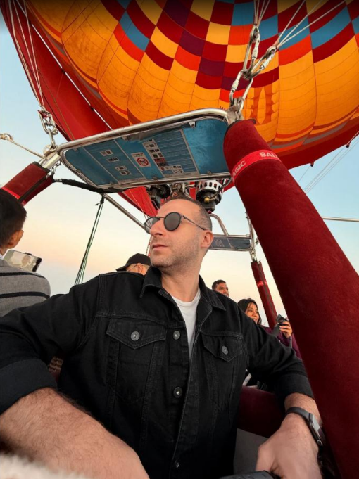 Photo shared by AB in a 5-star review of Hot Air Balloon Dubai