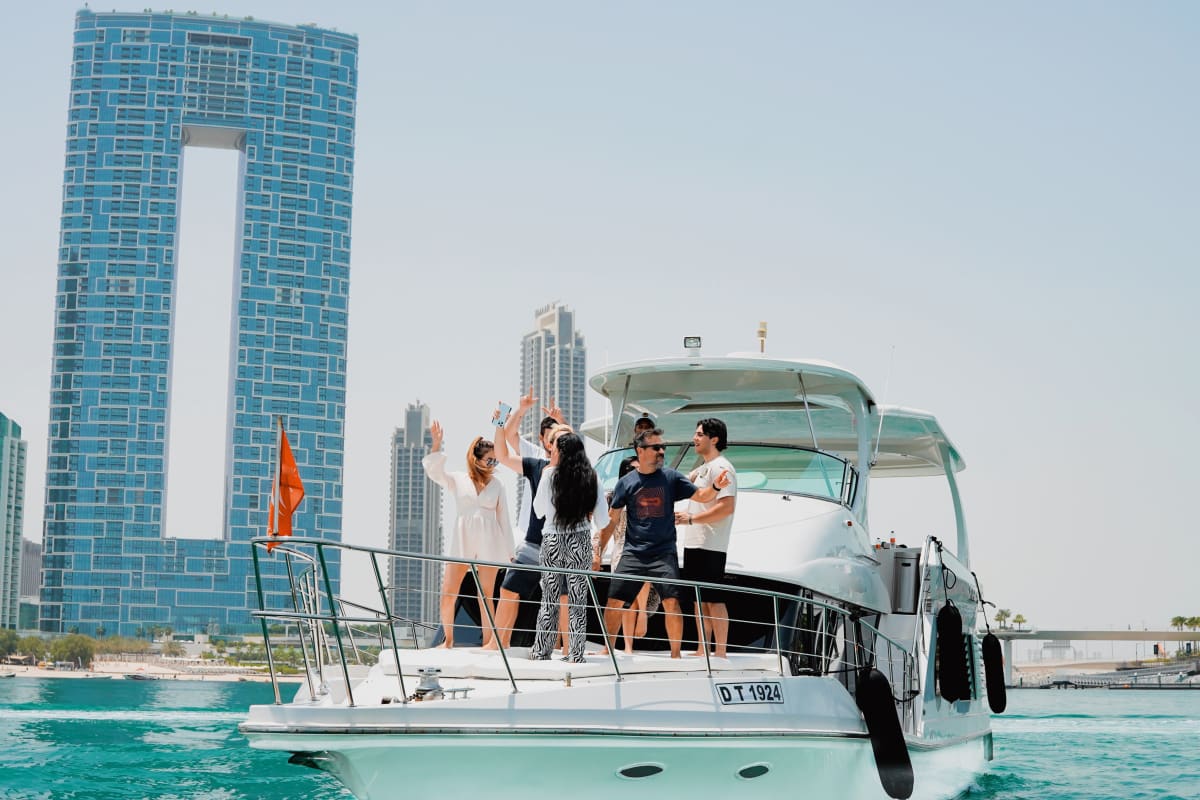 Morning Xclusive shared Yacht Tour