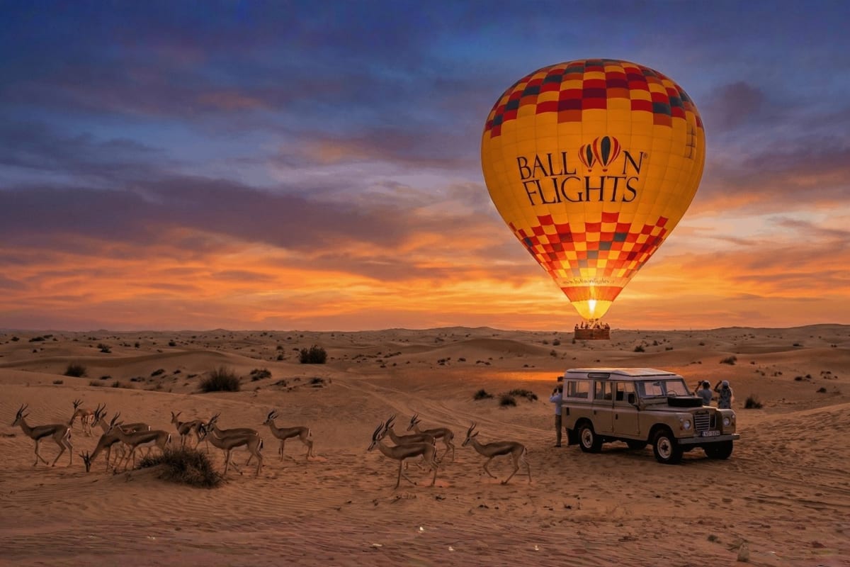 Balloon Flights with vintage car ride | from USD 385.3
