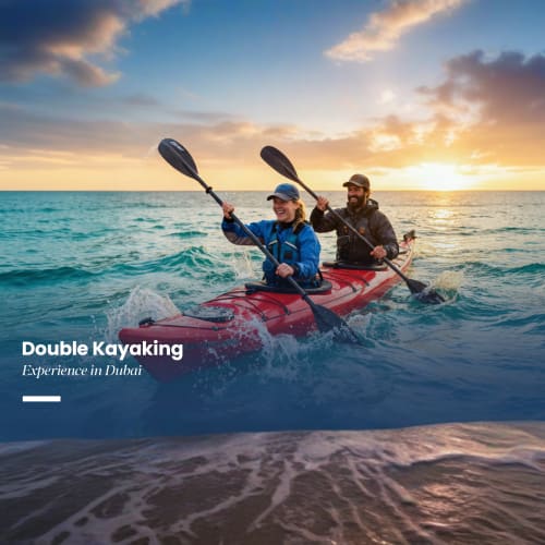 double kayaking  Experience in dubai