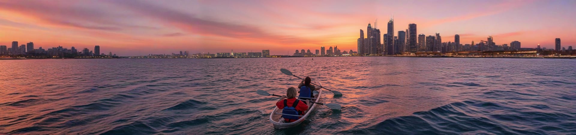 Kayak experience AUH corniche Abu Dhabi