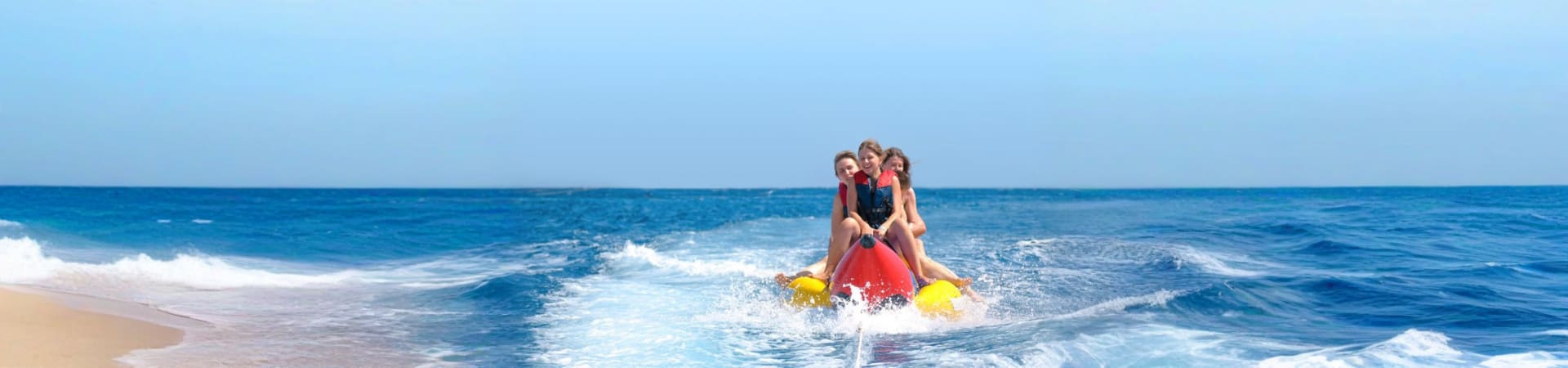 banana family fun ride AUH corniche Abu Dhabi