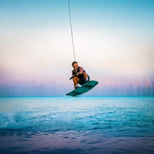 wake boarding experience adventure AUH corniche Abu Dhabi