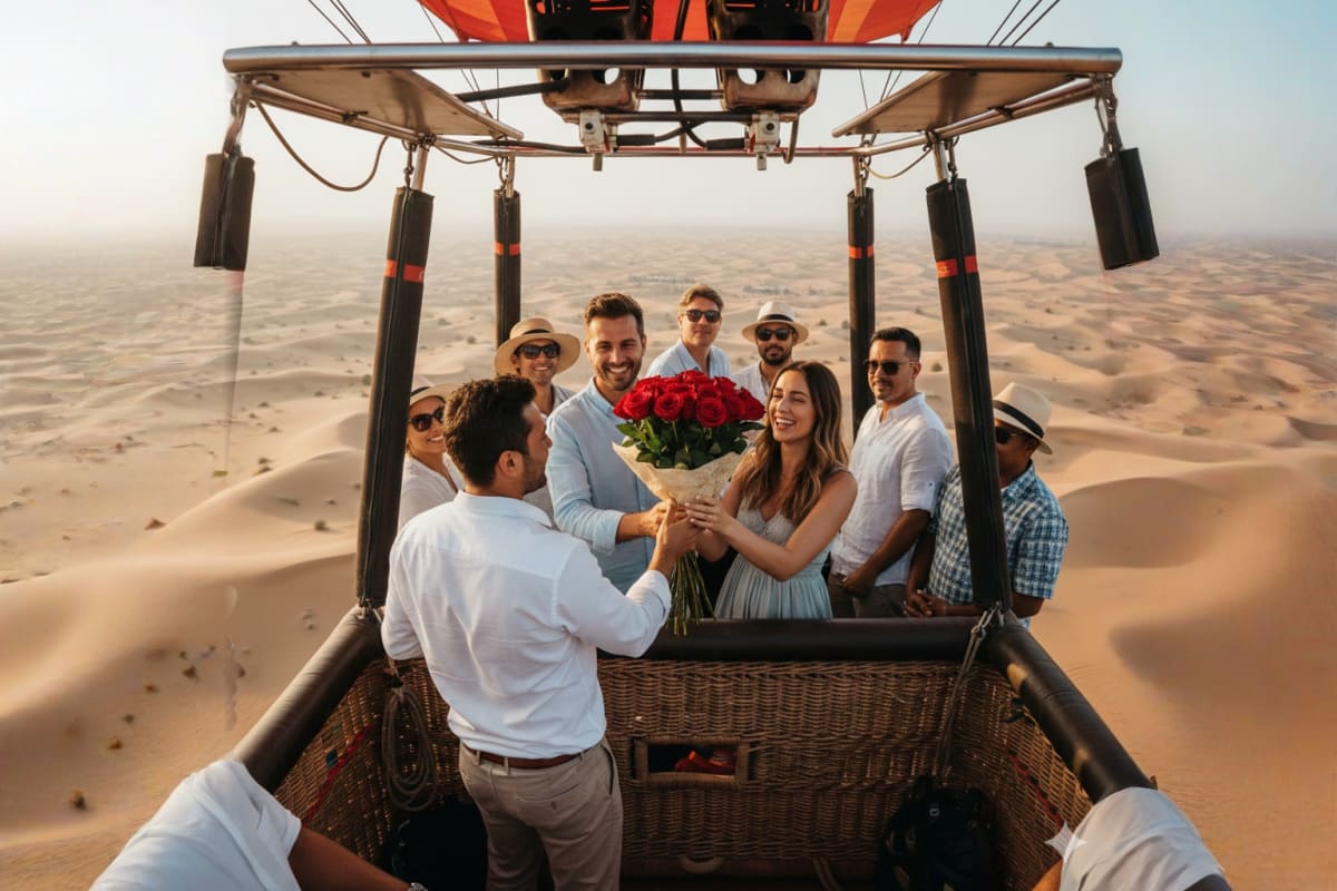 Hot Air Balloon Valentines Day Offer