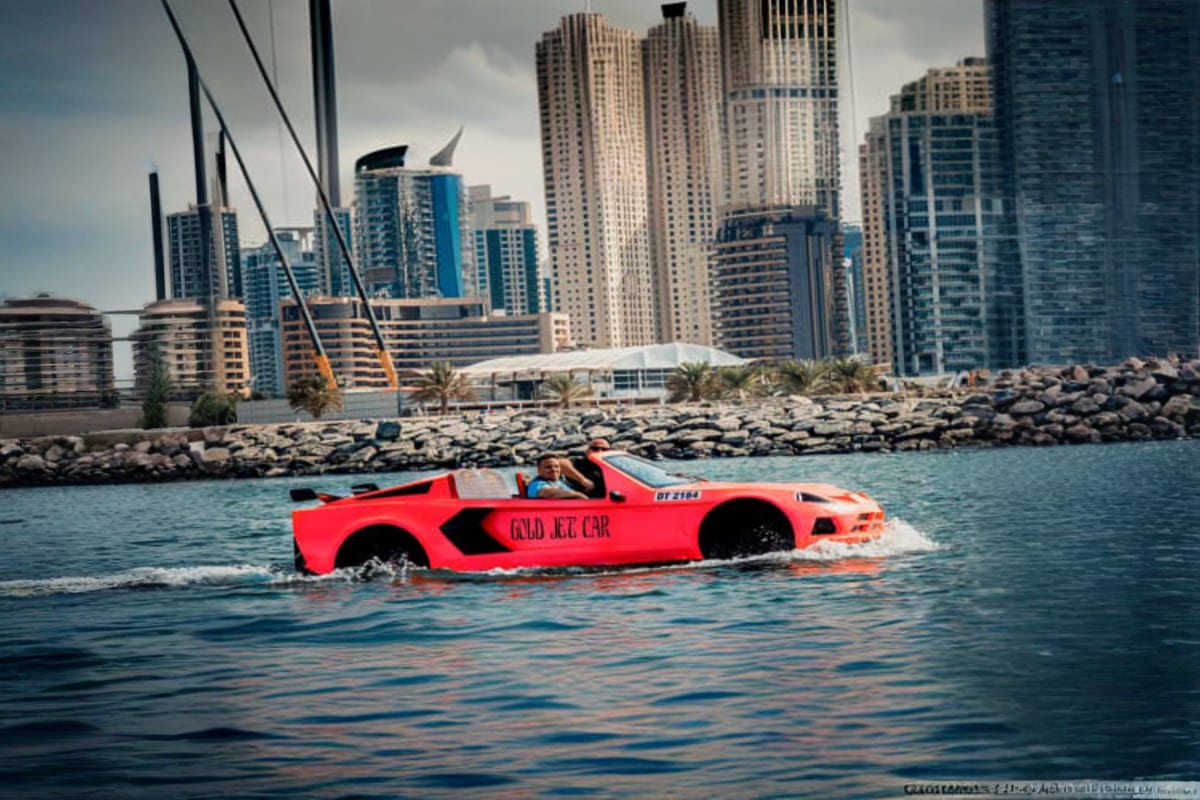 Jet Car Activities Dubai