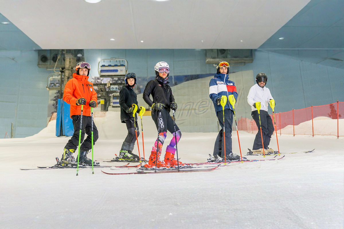 Ski Dubai from Abu Dhabi