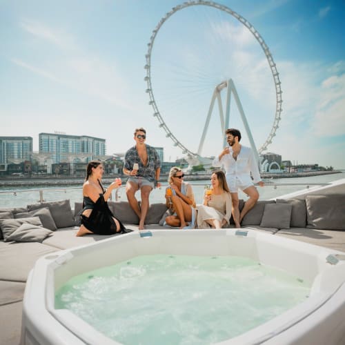 Sky Walker Sharing Yacht Tours - SkyWalker - Extended Burj Yacht Tour - 3 hrs (Breakfast) Without Transfers
