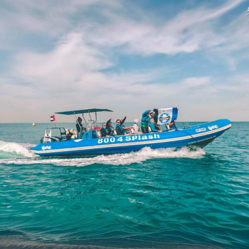 Splash Boat Tour Dubai - Splash Boat - 90 Min tour Without Transfers