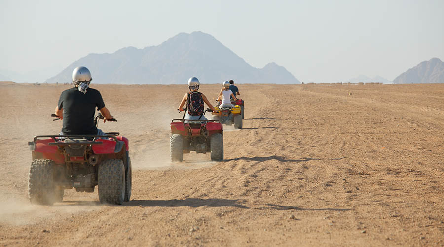 quad biking